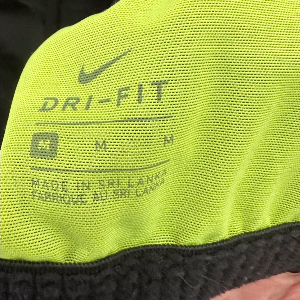 (3) THREE Nike DRI-Fit Shape Support Zip Front Padded Sports Bra Black medium - Picture 14 of 16
